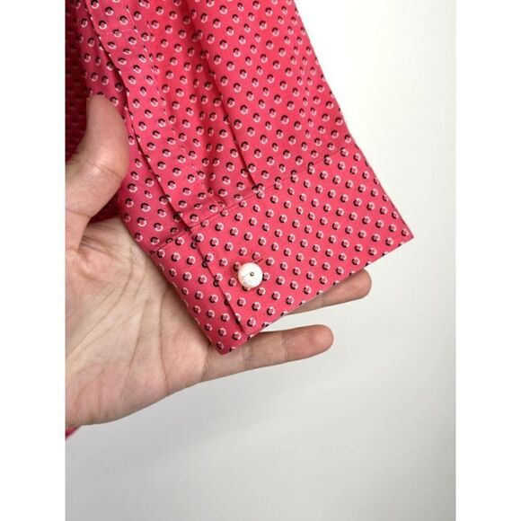 Talbots Formal Collared Shirt Women’s 3/4 Sleeve in Pink Size 2P - Picture 5 of 6